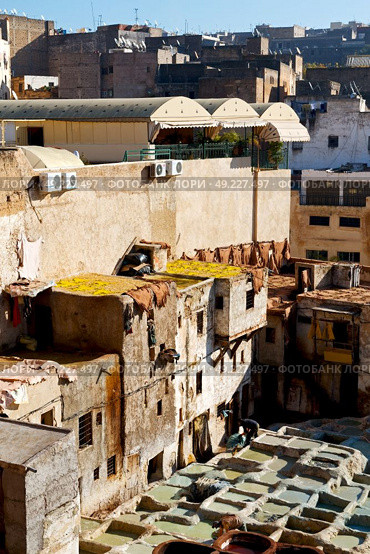 blur in morocco africa the antique tannery near the medina . Стоковое фото, агентство Ingram Publishing / Фотобанк Лори