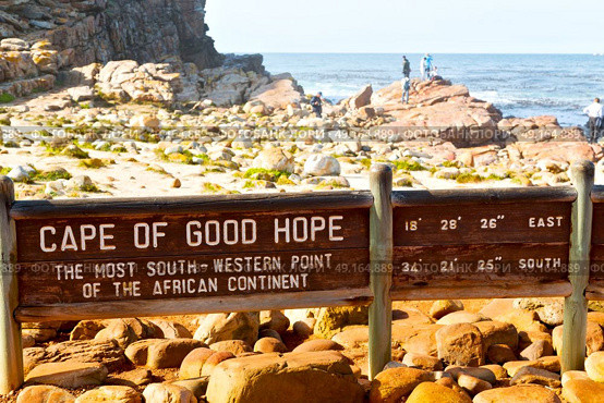 blur     in south africa   coastline cape of good hope  and natural park reserve. Стоковое фото, агентство Ingram Publishing / Фотобанк Лори