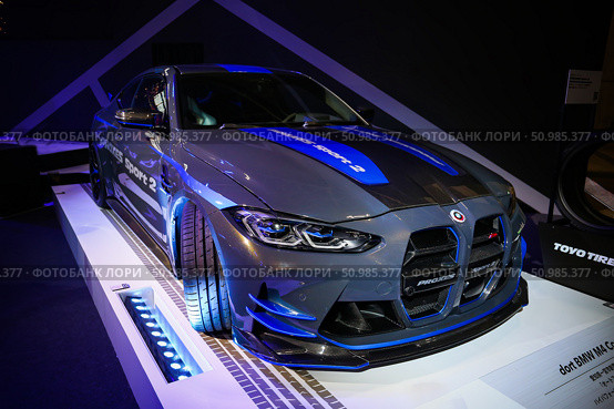 BMW M4 Competition. Редакционное фото, фотограф Art Konovalov / Фотобанк Лори