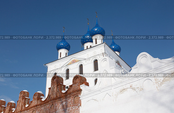 Богородицкая церковь в селе Катунки, Нижегородская область. Стоковое фото, фотограф Александр Максимов / Фотобанк Лори