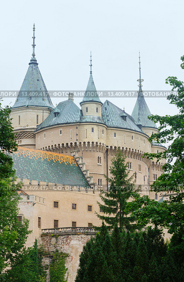 Bojnice Castle (Slovakia) Стоковое фото, фотограф Юрий Брыкайло / Фотобанк Лори