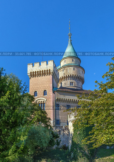 Bojnice Castle, Slovakia (2019 год). Стоковое фото, фотограф Boris Breytman / Фотобанк Лори