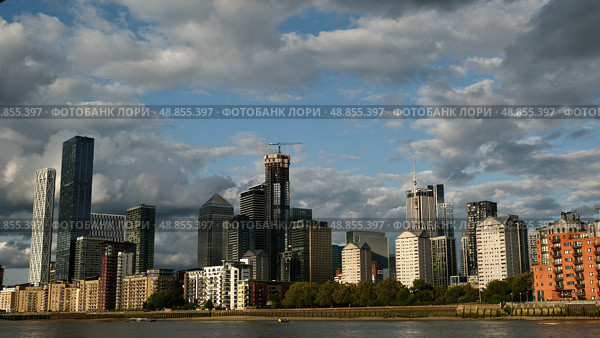 Boston skyline with longfellow bridge (2020 год). Стоковое фото, фотограф Tamara Sushko / Фотобанк Лори