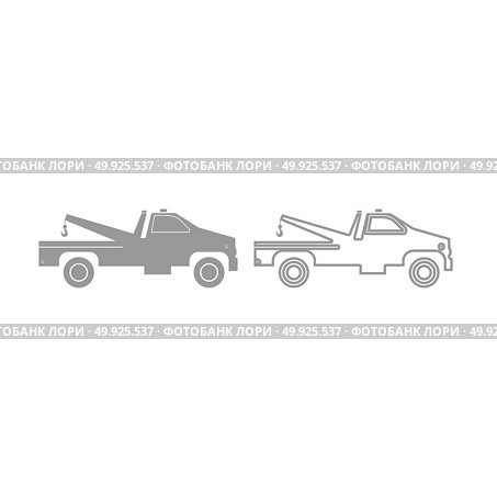 Breakdown truck icon. Grey set .. Breakdown truck icon. It is grey set . Стоковая иллюстрация, агентство Ingram Publishing / Фотобанк Лори