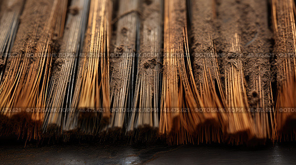 bristles brushes texture ai generated. Стоковое AI-изображение, AI-художник Vectorwin / Фотобанк Лори