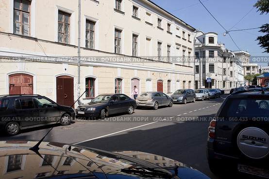 Бродников переулок. Москва (2008 год). Редакционное фото, фотограф Юрий Синицын / Фотобанк Лори