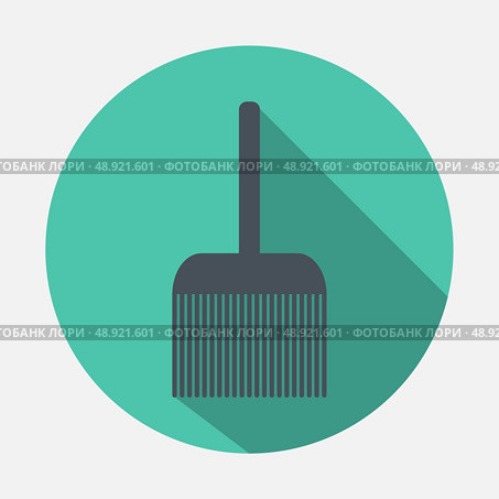 broom icon. Стоковая иллюстрация, агентство Ingram Publishing / Фотобанк Лори