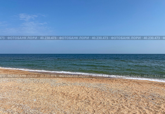Бухта Морской Пехоты, село Курортное, Крым (2022 год). Стоковое фото, фотограф Мария Кылосова / Фотобанк Лори