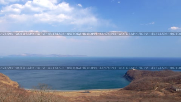 Бухта Попова. Город Находка. Стоковое видео, видеограф Кузнецов Александр / Фотобанк Лори