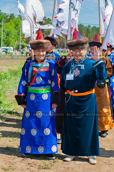 Buryats at World Mongolians Convention (2010 год). Редакционное фото, фотограф Александр Подшивалов / Фотобанк Лори