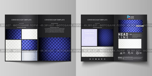 Business templates for bi fold brochure, magazine, flyer, booklet or annual report. Cover design template, easy editable vector, abstract flat layout in A4 size. Shiny fabric, rippled texture, white and blue color silk, colorful vintage style background.. Business templates for bi fold brochure, flyer. Cover design template, abstract vector layout in A4 size. Shiny fabric, rippled texture, white and blue color silk, colorful vintage style background. Стоковая иллюстрация, агентство Ingram Publishing / Фотобанк Лори