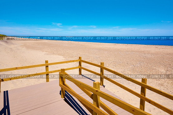 Cape Cod Sandy Neck Beach in Barnstable Massachusetts USA. Стоковое фото, агентство Ingram Publishing / Фотобанк Лори
