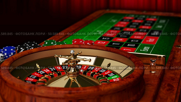 Casino Roulette Table. Стоковое фото, агентство Ingram Publishing / Фотобанк Лори
