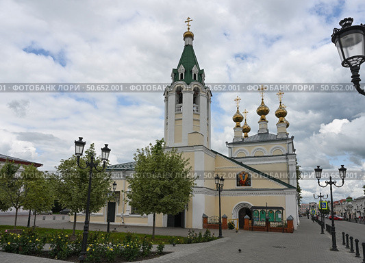 Cathedral of the Ascension of the Lord (Voznesensky) in the city of Murom. Редакционное фото, фотограф Алексей Кузнецов / Фотобанк Лори