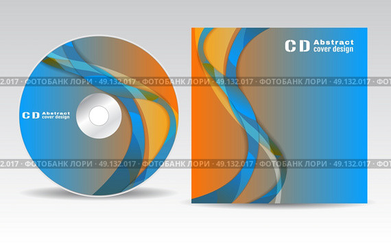 CD cover design. Стоковая иллюстрация, агентство Ingram Publishing / Фотобанк Лори
