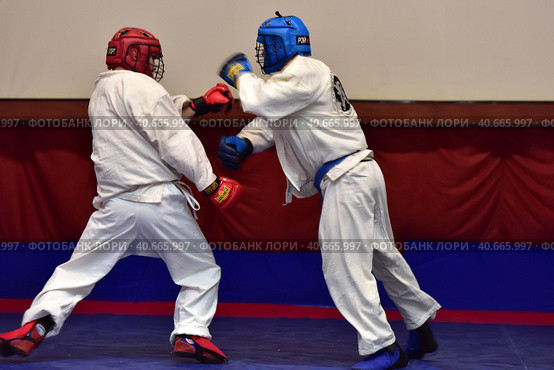 Championship in army hand-to-hand combat (2017 год). Редакционное фото, фотограф Анна Кривицкая / Фотобанк Лори