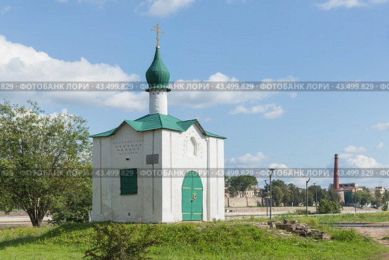 Chapel of Saint Anastasia in Pskov. Russia (2019 год). Стоковое фото, фотограф Belikart / Фотобанк Лори