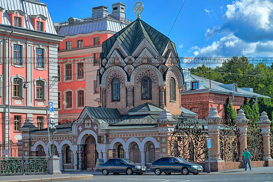 Часовня-ризница Иверской иконы Божией Матери (Музей камня). Санкт-Петербург (2016 год). Редакционное фото, фотограф Геннадий Соловьев / Фотобанк Лори