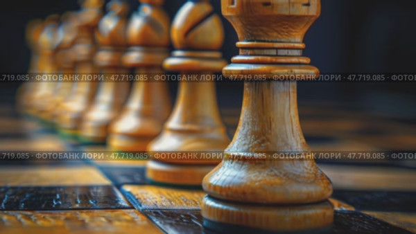 Chess pieces element is on the chalkboard. Board game. Concept of business ideas and competition and strategy plan success meaning. Win concept. Стоковое AI-видео, аниматор Ирина Михайличенко / Фотобанк Лори