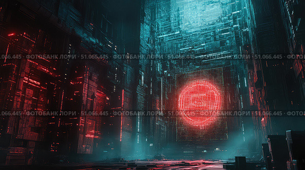 cipher illuminating encrypted message ai generated. Стоковое AI-изображение, AI-художник Vectorwin / Фотобанк Лори