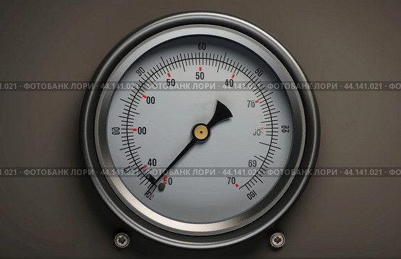 Circular Manometer pressure gauge background. Generate Ai. Стоковое AI-изображение, AI-художник Иван Рябоконь / Фотобанк Лори