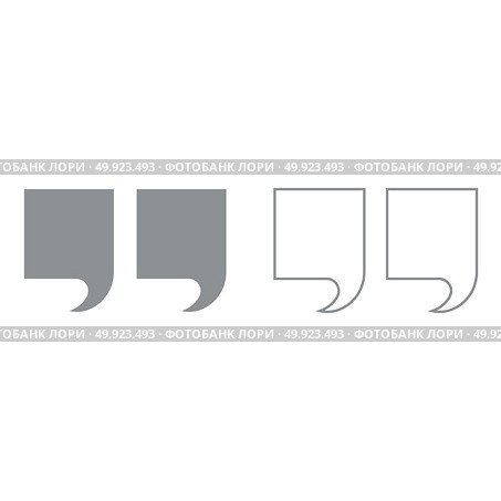 Citation icon . Стоковая иллюстрация, агентство Ingram Publishing / Фотобанк Лори