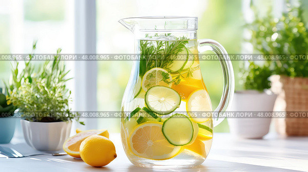 cleanse detox vegan food ai generated. Стоковое AI-изображение, AI-художник Vectorwin / Фотобанк Лори