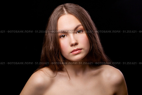 Close up Make up fashion model. Стоковое фото, фотограф Андрей Аркуша / Фотобанк Лори