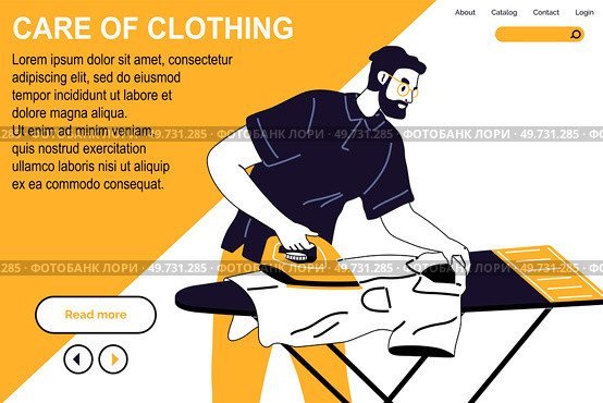 Clothing care. Vector illustration. Every little thing we do can raise awareness about sustainable fashion Wash your clothes in cold water to conserve energy Reuse old fabric scraps for creative. Clothing care. Good hygiene starts with clean clothing. Clothing care is important life skill. Стоковая иллюстрация, агентство Ingram Publishing / Фотобанк Лори
