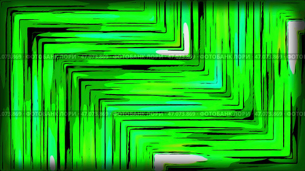 Colorful moving zigzag shapes. Стоковая иллюстрация, иллюстратор David Kashakhi / Фотобанк Лори