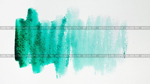 colorful watercolor brush strokes. Стоковое фото, агентство Ingram Publishing / Фотобанк Лори