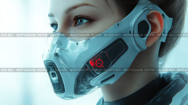 comfortable transforming face mask ai generated. Стоковое AI-изображение, AI-художник Vectorwin / Фотобанк Лори