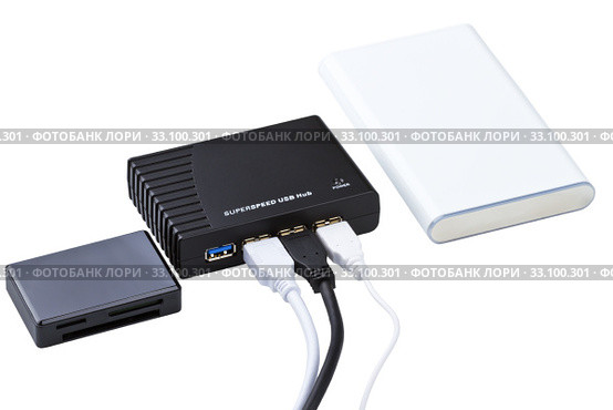 computer accessories. Стоковое фото, фотограф Oleksandr Chub / Smarterpix / Фотобанк Лори