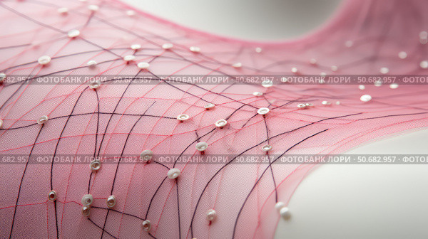 conductive technology textiles ai generated. Стоковое AI-изображение, AI-художник Vectorwin / Фотобанк Лори