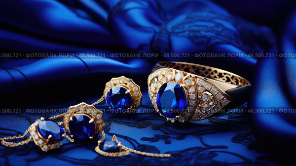 contrast gold royal blue background ai generated. Стоковое AI-изображение, AI-художник Vectorwin / Фотобанк Лори