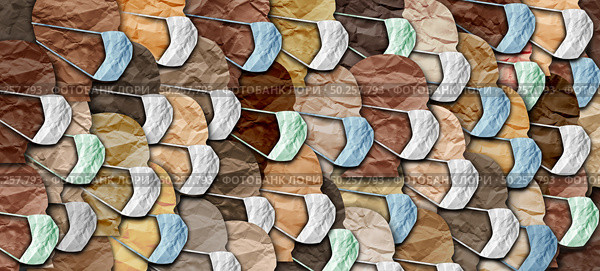 Coronavirus quarantine people deadly virus health risk and public disease and flu outbreak or influenza as dangerous viral strain case as a pandemic medical concept in a 3D illustration style. Стоковое фото, агентство Ingram Publishing / Фотобанк Лори