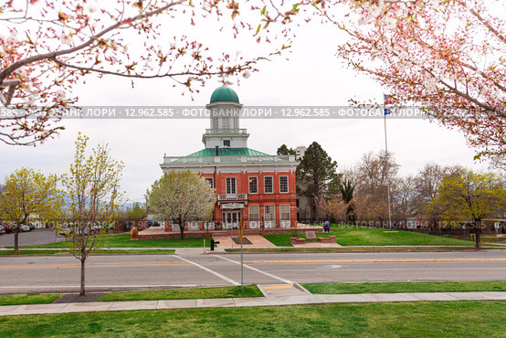 Council Hall в городе Солт-Лейк-Сити, США (2015 год). Стоковое фото, фотограф Сергей Новиков / Фотобанк Лори