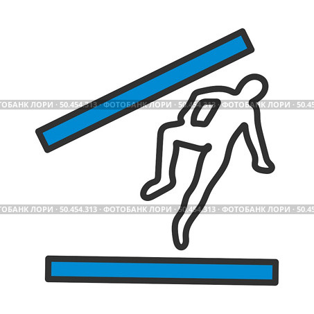 Crime Scene Icon. Editable Bold Outline With Color Fill Design. Vector Illustration. Стоковая иллюстрация, агентство Ingram Publishing / Фотобанк Лори
