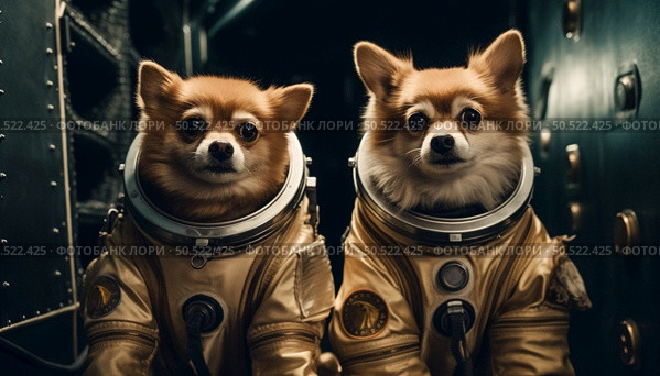 Cute Pomeranian puppy sitting, looking at camera generated by artificial intelligence. Cute Pomeranian puppy sitting, looking at camera generated by AI. Стоковое AI-изображение, агентство Ingram Publishing / Фотобанк Лори