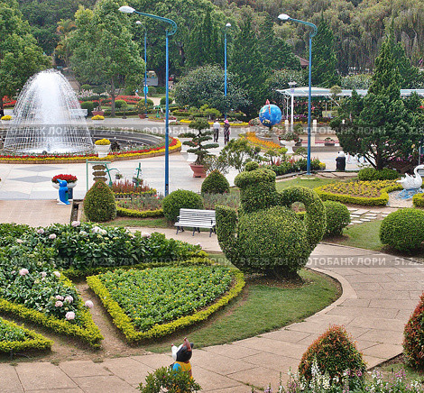 Dalat Flower Park (2018 год). Редакционное фото, фотограф Александр Карпенко / Фотобанк Лори