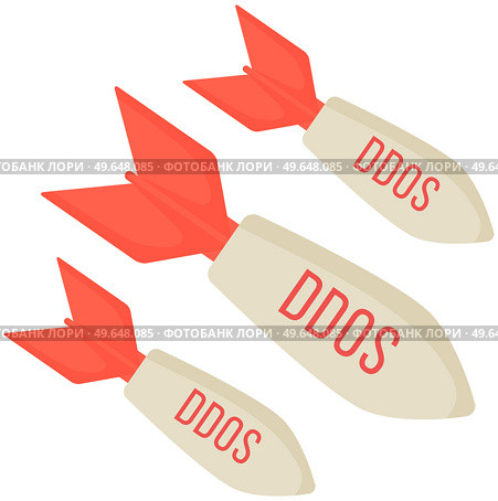Ddos attack, distributed denial of service, hacking isolated vector illustration. Bombs fly down to server. Vulnerability scanning cocnept. Data center and web hosting symbol. Evading firewall or IDS. Distributed denial of service, hacking isolated flat vector illustration. Bombs fly down to server. Стоковая иллюстрация, агентство Ingram Publishing / Фотобанк Лори
