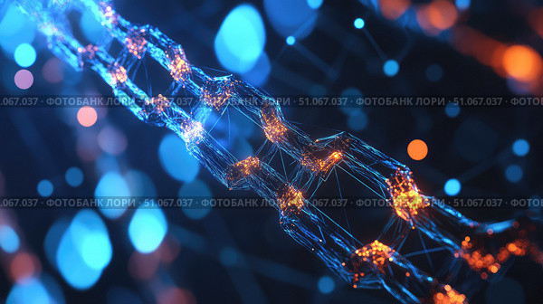 decentralization scrolling blockchain node ai generated. Стоковое AI-изображение, AI-художник Vectorwin / Фотобанк Лори