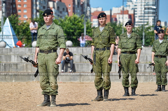 Demonstrative performance of the Marine Corps (2013 год). Редакционное фото, фотограф Анна Кривицкая / Фотобанк Лори