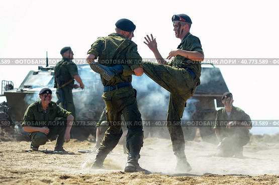Demonstrative performance of the Marine Corps (2013 год). Редакционное фото, фотограф Анна Кривицкая / Фотобанк Лори