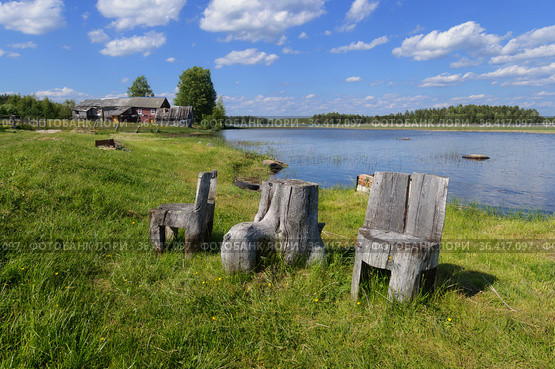 Деревня Руга. Республика Карелия (2018 год). Стоковое фото, фотограф Дмитрий Шишков / Фотобанк Лори