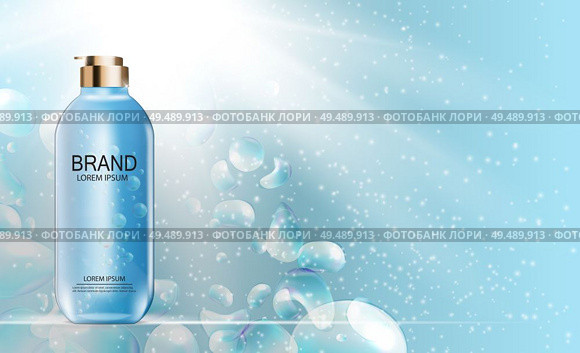 Design Cosmetics Product  Template for Ads or Magazine Background. 3D Realistic Vector Iillustration. EPS10. Design Cosmetics Product  Template for Ads or Magazine Background. 3D Realistic Vector Iillustration. Стоковая иллюстрация, агентство Ingram Publishing / Фотобанк Лори