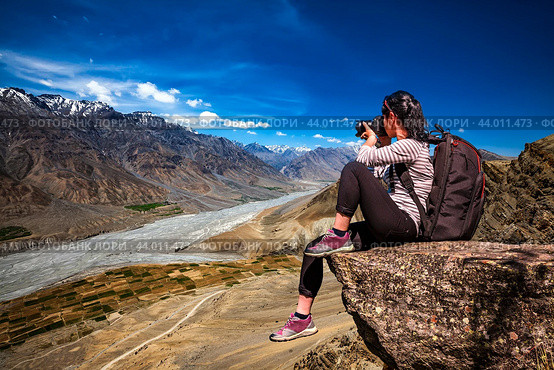 Dhankar Gompa. India. Spiti Valley. Стоковое фото, фотограф Андрей Армягов / Фотобанк Лори