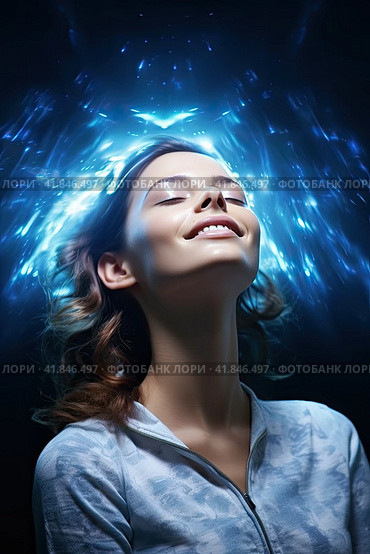 Digital Brain processing big data, analysis information. Generated by AI. Стоковое AI-изображение, AI-художник Ярославский Максим / Фотобанк Лори