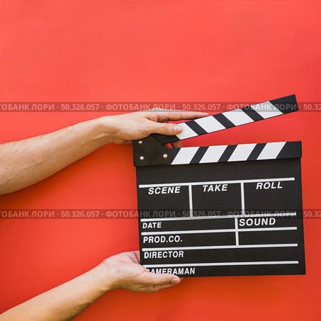 directing concept with clapperboard. Resolution and high quality beautiful photo. directing concept with clapperboard. High quality beautiful photo concept. Стоковое фото, агентство Ingram Publishing / Фотобанк Лори