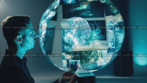 Discover the latest in technology enhancing virtual connections and multimedia experiences in an innovative showcase. Стоковое AI-видео, аниматор Данила Большаков / Фотобанк Лори